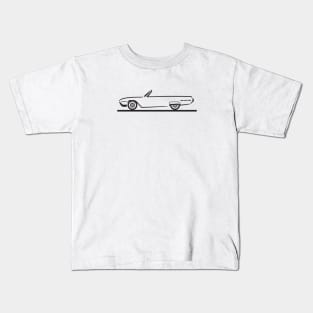 1962 Ford Thunderbird Convertible Kids T-Shirt